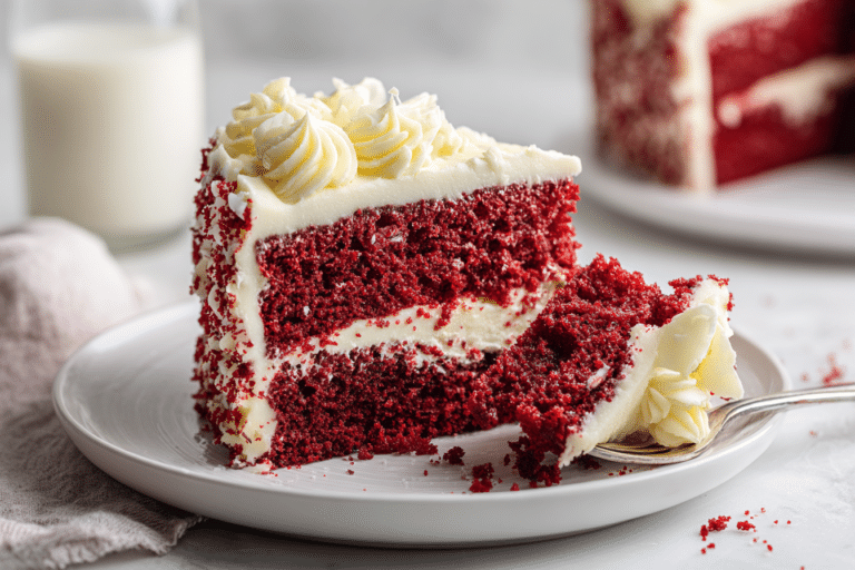 Velvet Scratch Red Velvet Cake from Scratch with Creamy Frosting – thefoodaunt